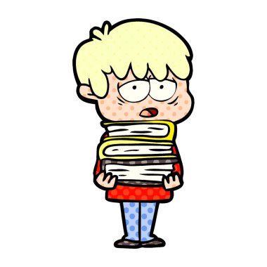 yorgun çocuk kitap çizgi film