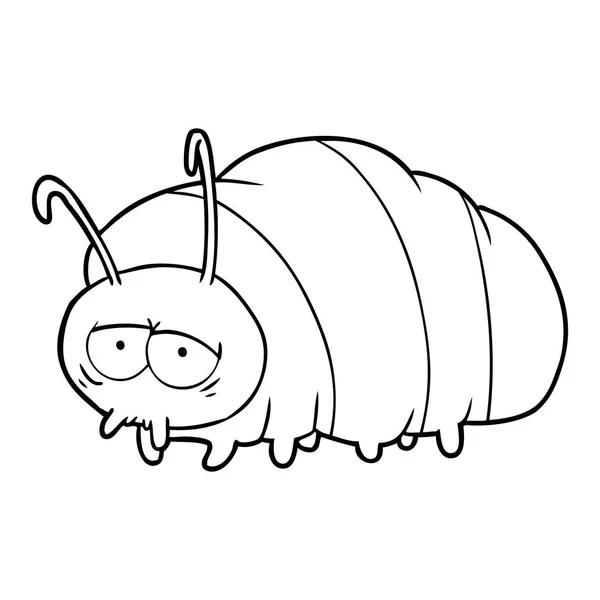 Vektorillustration Des Cartoon Bugs — Stockvektor