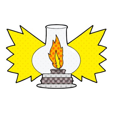 vektör çizim karikatür fener