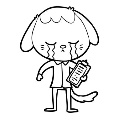 vektör çizim sevimli çizgi fil