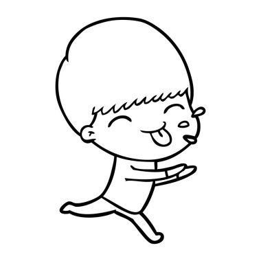 vektör çizim karikatür adam