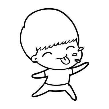 vektör çizim karikatür adam