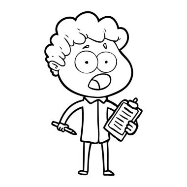 çizgi film adam sürpriz nefes nefese