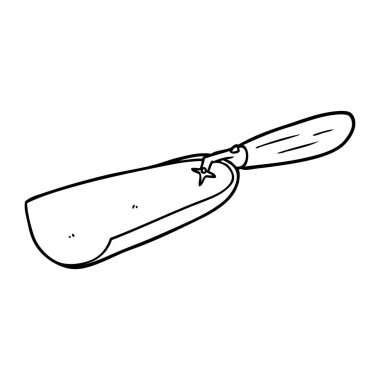 vektör çizim karikatür kürek