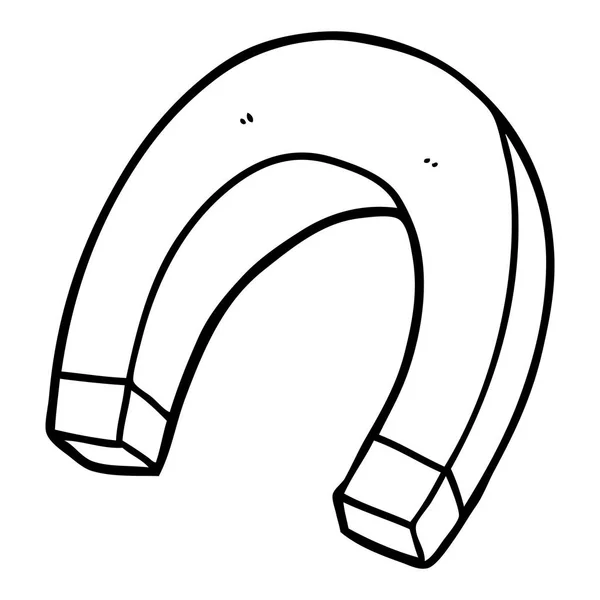 Illustration Vectorielle Aimant Dessin Animé — Image vectorielle
