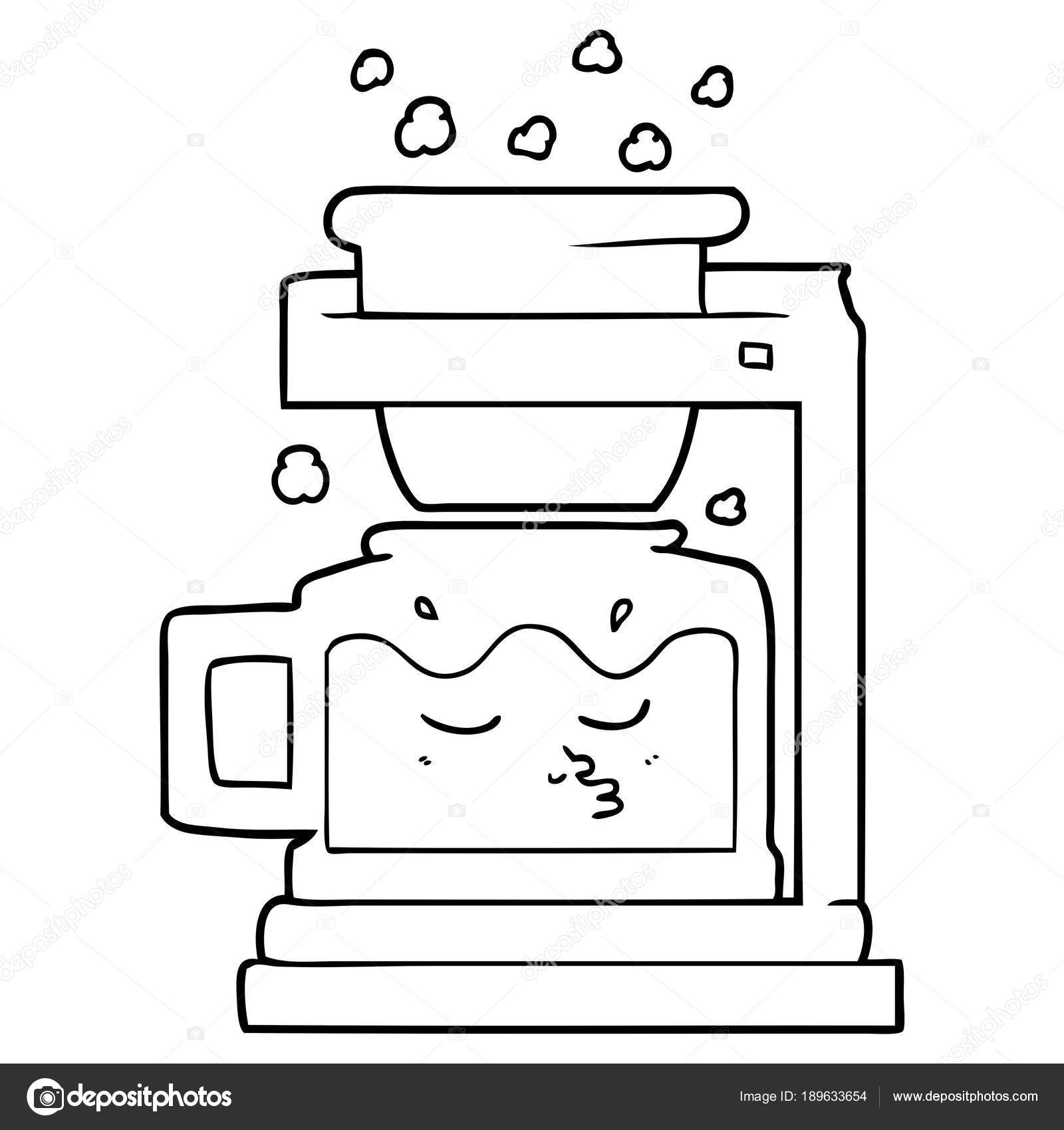 Cartoon Filter Coffee Machine Stock Vector Image by ©lineartestpilot #189633654 Cartoon Filter Coffee Machine Stock Vector Image by ©lineartestpilot #189633654