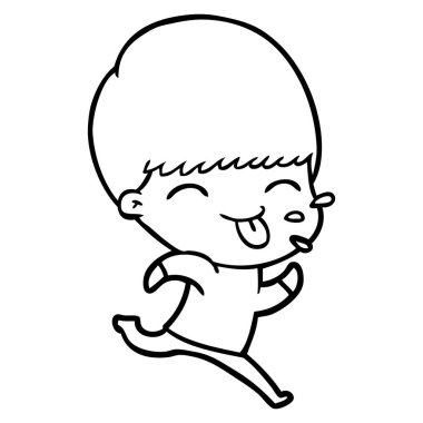 vektör çizim karikatür adam