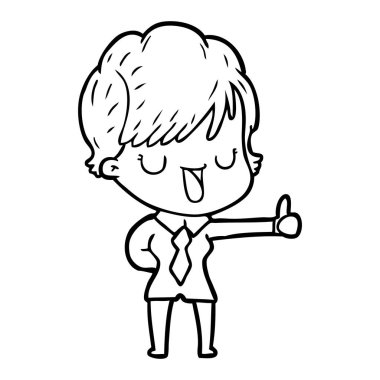  vektör çizim karikatür kadın söz