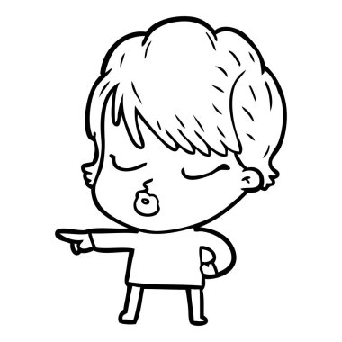 çizgi film gözleri kadınla kapat