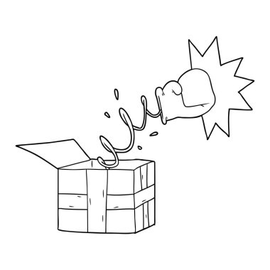 hüner Boks eldiveni ile mevcut