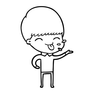 vektör çizim karikatür adam