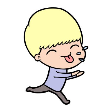 vektör çizim karikatür adam