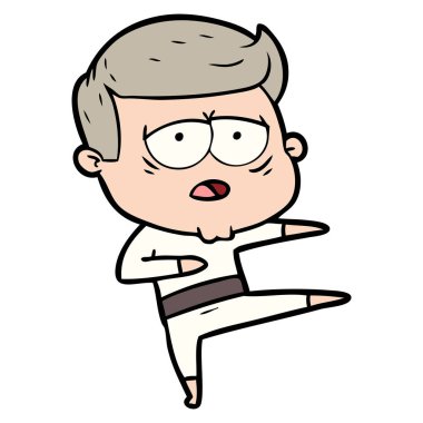 vektör çizim karikatür adam