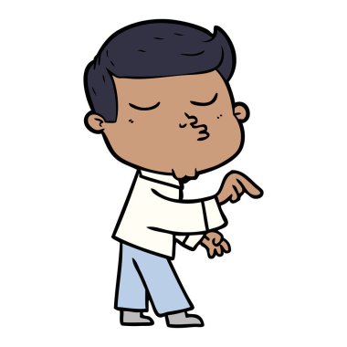 surat asmayı karikatür modeli adam