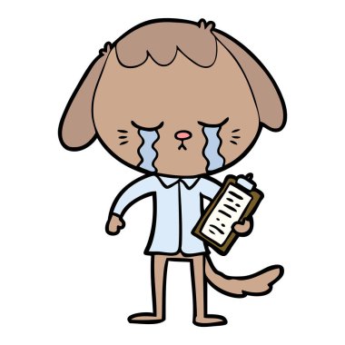 vektör çizim sevimli çizgi fil