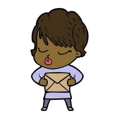 çizgi film gözleri kadınla kapat