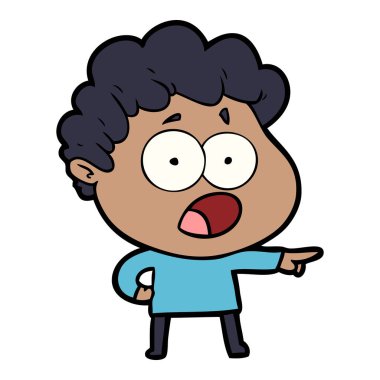 çizgi film adam sürpriz nefes nefese