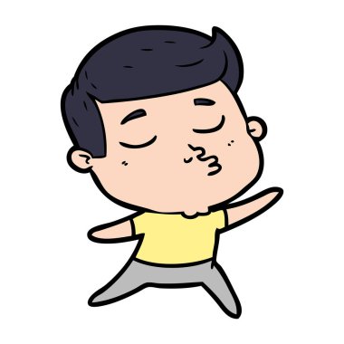 surat asmayı karikatür modeli adam