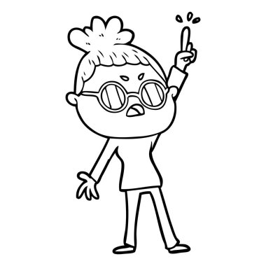 vektör çizim karikatür rahatsız maymun