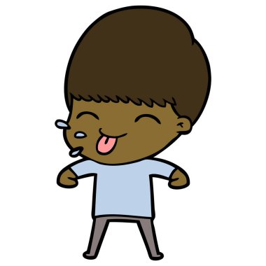 vektör çizim karikatür adam