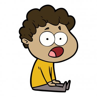 çizgi film adam sürpriz nefes nefese