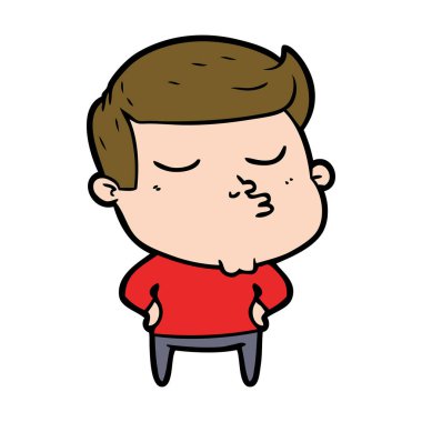 surat asmayı karikatür modeli adam