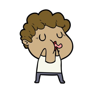 çizgi adam yüz çekmek