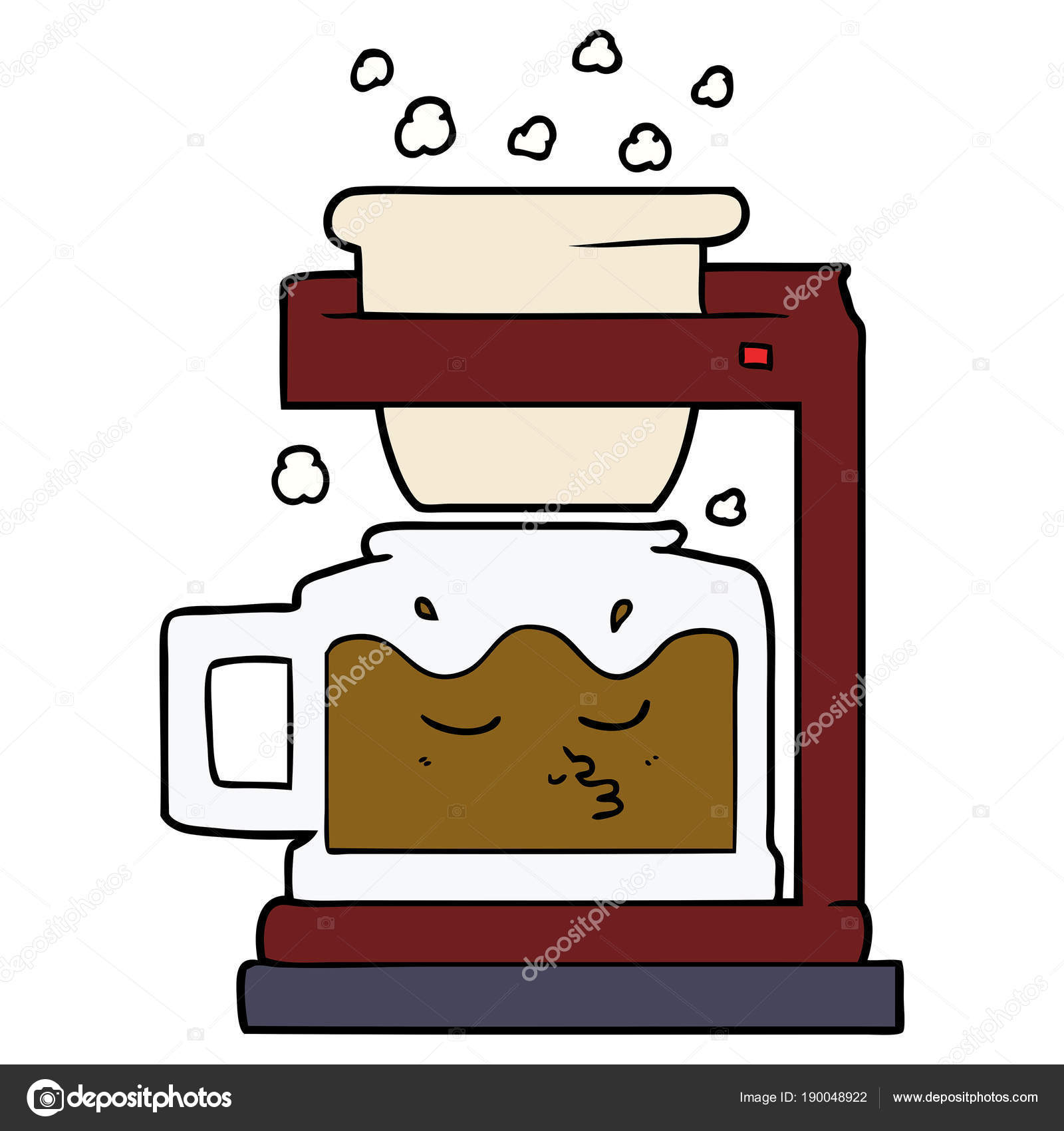 Cartoon Filter Coffee Machine Stock Vector Image by ©lineartestpilot #190048922 Cartoon Filter Coffee Machine Stock Vector Image by ©lineartestpilot #190048922