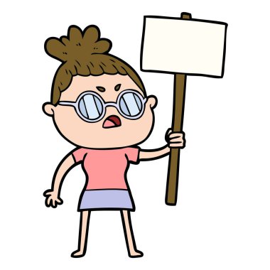 vektör çizim karikatür rahatsız maymun