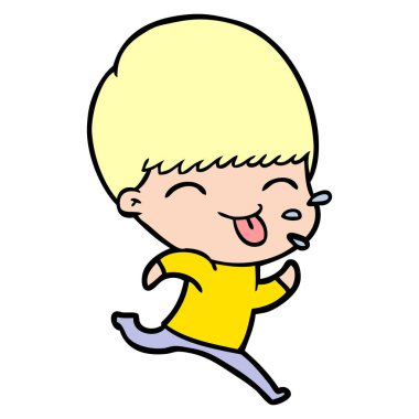 vektör çizim karikatür adam