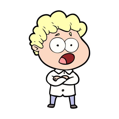 çizgi film adam sürpriz nefes nefese