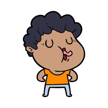 çizgi adam yüz çekmek