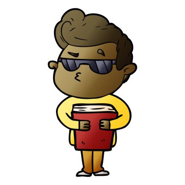 vektör çizim karikatür adam