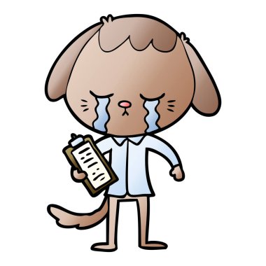 vektör çizim sevimli çizgi fil