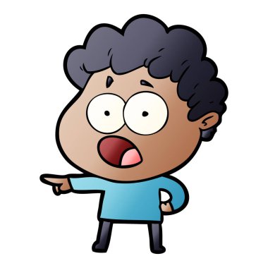 çizgi film adam sürpriz nefes nefese