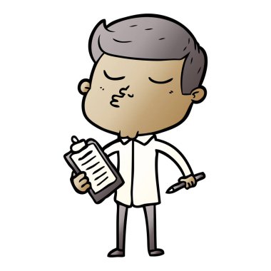 surat asmayı karikatür modeli adam