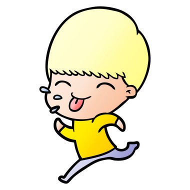 vektör çizim karikatür adam