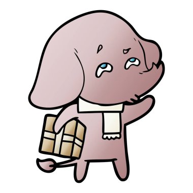 hediye hatırlama ile çizgi film fil