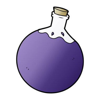 vektör çizim karikatür iksir