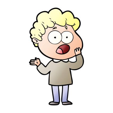 çizgi film adam sürpriz nefes nefese