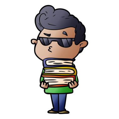 vektör çizim karikatür adam