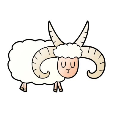 vektör çizim karikatür RAM