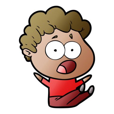 çizgi film adam sürpriz nefes nefese