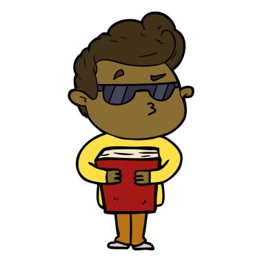 vektör çizim karikatür adam