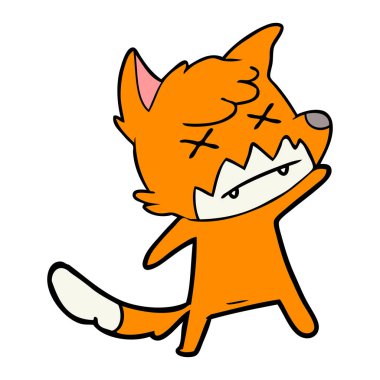 çapraz gözlü tilki çizgi film