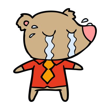 forması ayı ağlıyor çizgi film