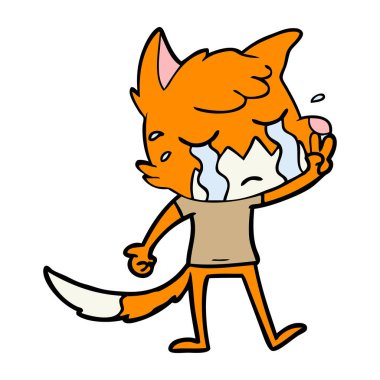 sallama tilki çizgi film ağlıyor