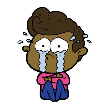 vektör çizim karikatür adam