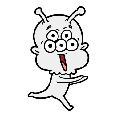 mutlu çizgi film yabancı çalışan