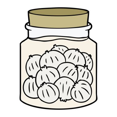 vektör çizim karikatür soğan